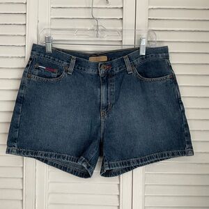 Tommy Hilfiger Dark Wash Denim Shorts Jeans Sz 11 Women’s